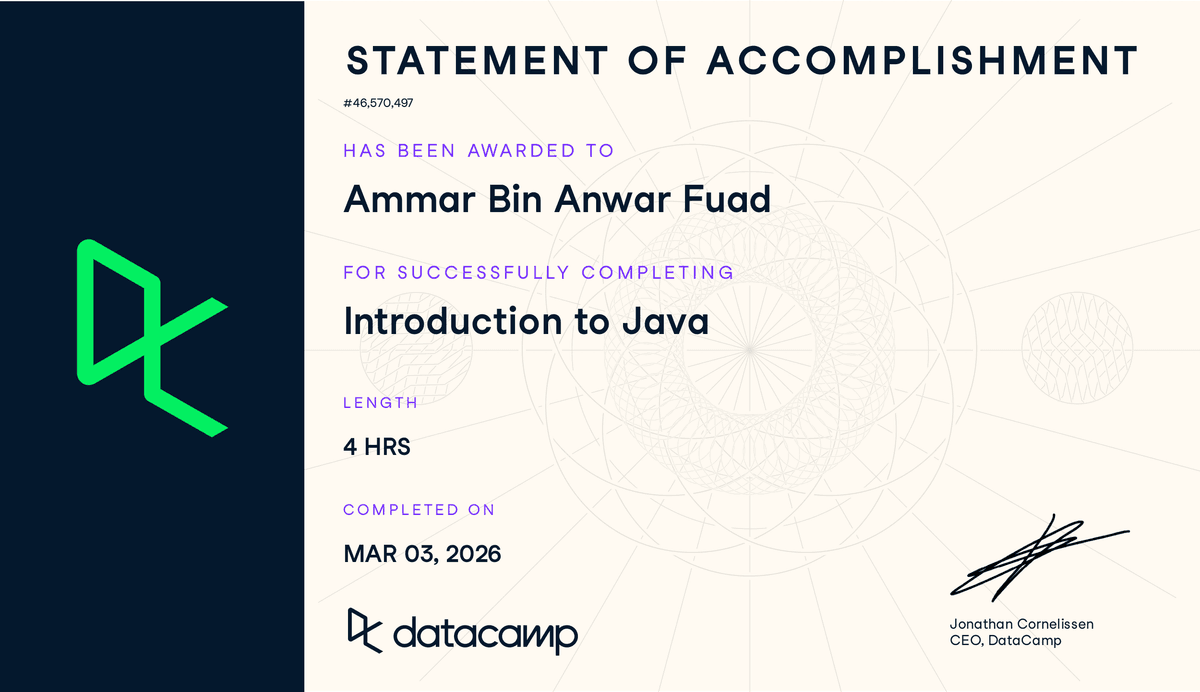Introduction to Java