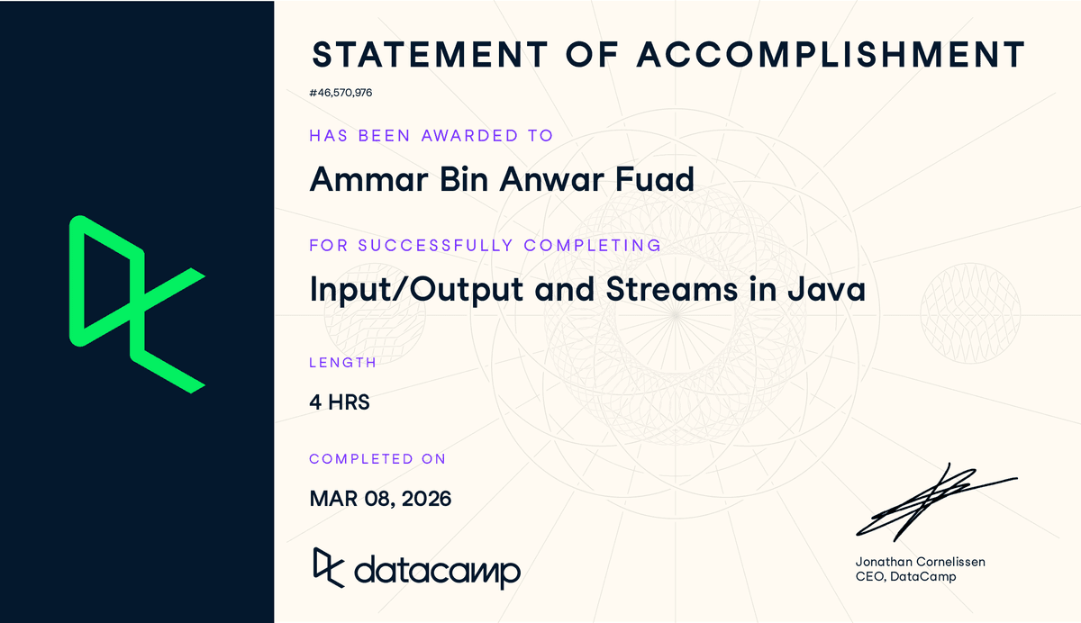 Input/Output and Streams in Java