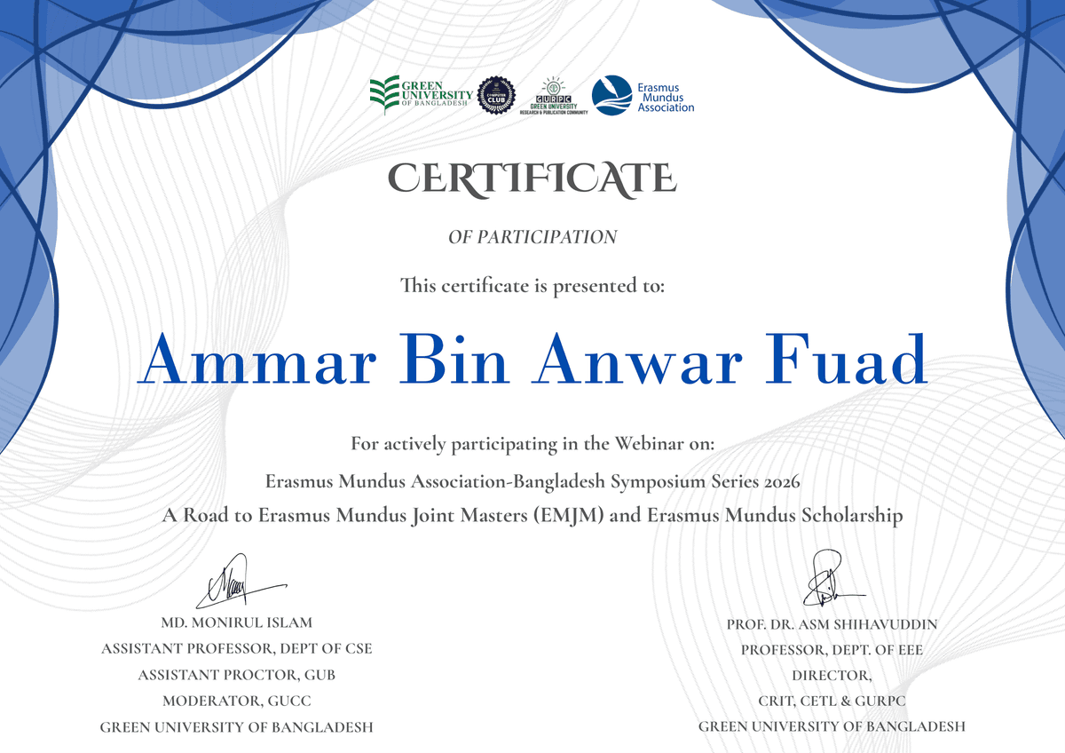 A Road to Erasmus Mundus Joint Masters (EMJM) and Erasmus Mundus Scholarship